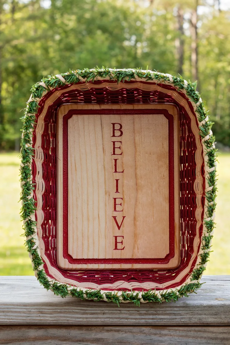 "Believe" Basket ( Complete Kit )