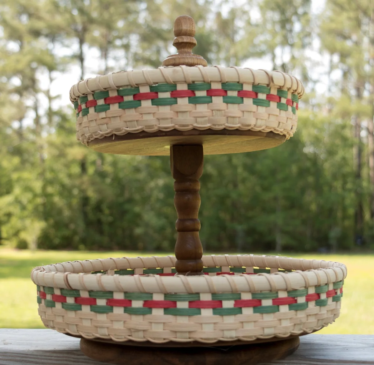 Double Tier Lazy Susan Basket Base