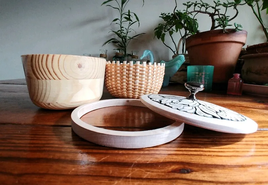 "Leaves" Nantucket Style basket ( Complete Kit )