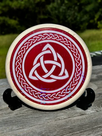 Maple Slotted Base - Holographic Trinity Insert