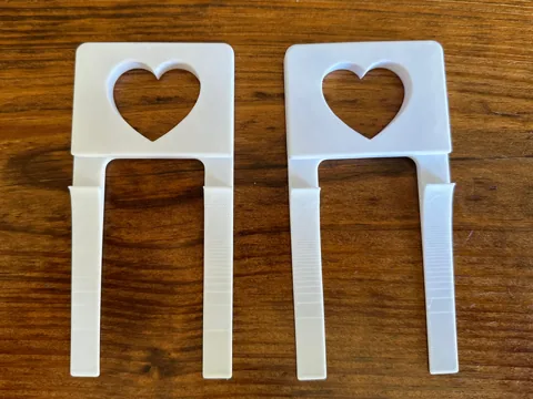 Heart Muffin Handle