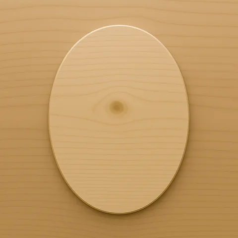 Oval Slotted Basket Bases